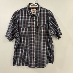 Vintage Wrangler button up shirt 100% cotton XL